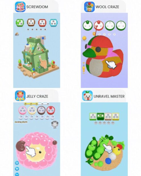 The new puzzle loop is cozy squishy childlike The new puzzle loop is cozy squishy childlike